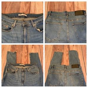Zara Denimwear Skinny jeans size 32 B306
Inseam: 30”